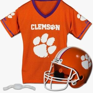 Clemson Tigers Kids NCAA Football Helmet Set